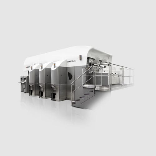 Prensa para imprimir para cartón - EXPERTFLEX  - BOBST - para embalajes / de color / automática