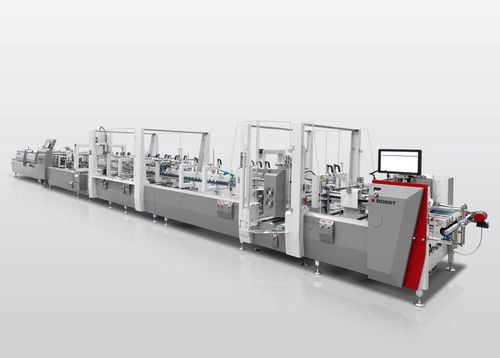 Máquina plegadora cartón - EXPERTFOLD series - BOBST - para papel / automática / de precisión