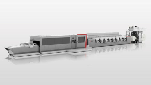 Prensa para imprimir de inyección de tinta UV - LEMANIC® M6 - BOBST - para papel / para embalajes / de color