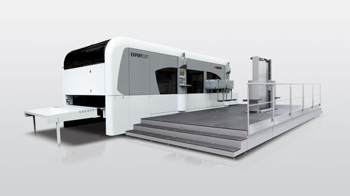 Máquina de corte de punzonado - EXPERTCUT series - BOBST - de placas / para aplicaciones industriales / de mesa plana