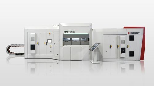Sistema de metalización de vacío - MASTER K5 - BOBST - de film plástico / para papel