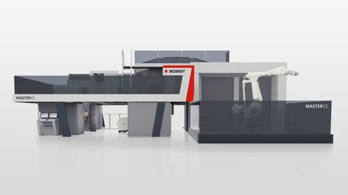 Prensa flexográfica con tambor central - MASTER CI - BOBST - de 8 colores / de 10 colores / de film de plástico