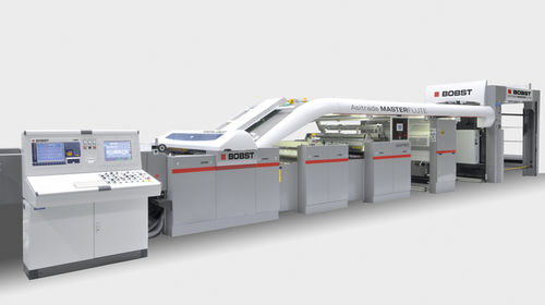Máquina de laminado de vacío - MASTERFLUTE - BOBST - en línea