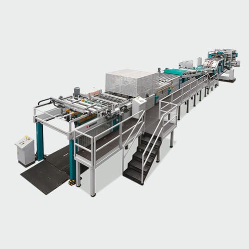 Máquina de laminado en línea - EXPERTFLUTE - BOBST