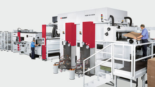 Prensa flexográfica stack - FLEXO 160-VISION - BOBST - de 8 colores / de 6 colores / para papel