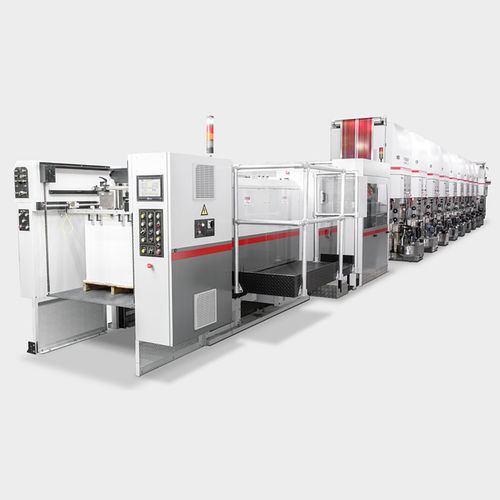 Prensa offset hoja a hoja - LEMANIC® DELTA - BOBST - de gran formato / por vía húmeda / de 8 colores