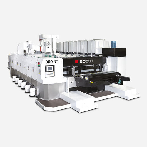 Máquina de corte de punzonado - DRO 1632 NT series - BOBST - para cartón / para papel / para embalajes