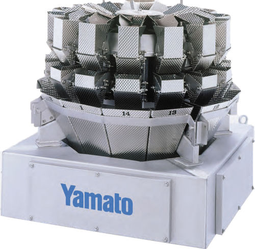 Pesadora muticabezal - Sigma F1-Compact - Yamato Scale Co - con alimentación central / de acero inoxidable
