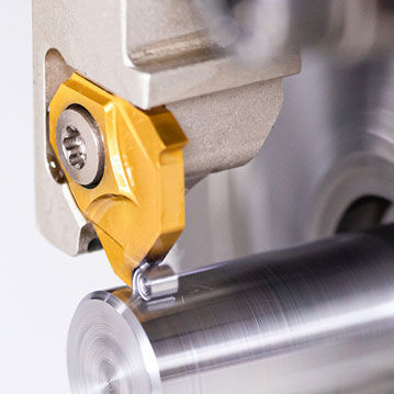 Herramienta de ranurado y tronzado con plaquitas de corte - QUICK-2-CUT - Iscar Metals - para por interior para torno decoletaje CNC / de precisión
