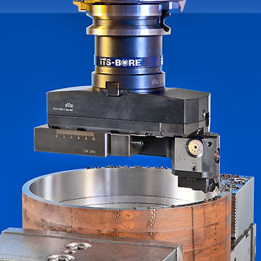 Cabezal de mandrinado de precisión - Iscar Metals - para mecanizados pesados