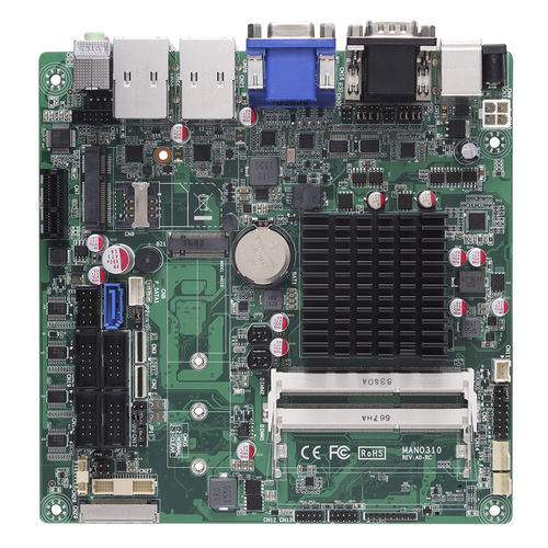 Placa madre mini-ITX - MANO310 - AXIOMTEK - Intel® Pentium / Intel® / industrial
