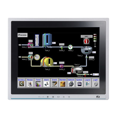 Panel PC de LCD - P1127E-500 - AXIOMTEK - TFT LCD / 12" / 1024 x 768