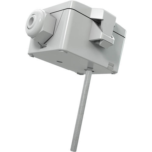 Sensor de temperatura para conductos HVAC - AKF10+ active - Thermokon Sensortechnik - de resistencia / con brida / empotrable