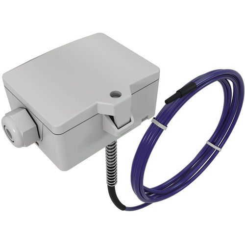 Sensor de temperatura para conductos de ventilación - MWF+ LON - Thermokon Sensortechnik - de resistencia / con brida / empotrable