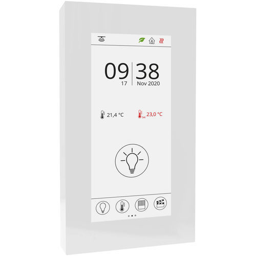 Unidad de control de ambiente - thanos EVO RS485 Modbus - Thermokon Sensortechnik - de humedad / para ventilador / de temperatura