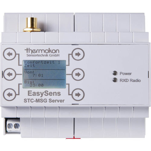 Servidor de comunicación - STC-MSG - Thermokon Sensortechnik - en riel DIN