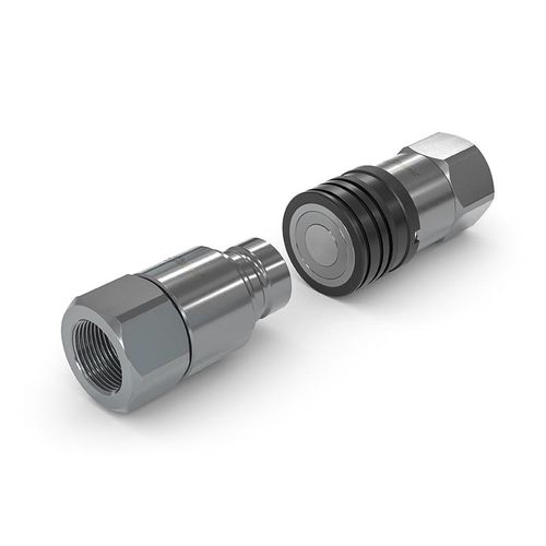 Racor hidráulico - WEH® TRC1-TRN1-S4 - WEH GmbH Verbindungstechnik - rápido / BSP / plano
