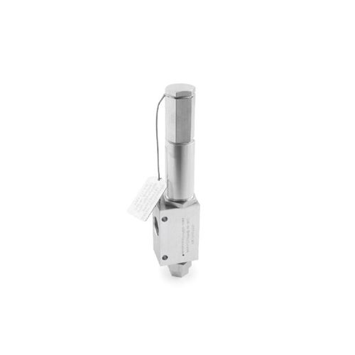 Válvula de alivio de presión de gas - WEH GmbH Verbindungstechnik - de alta presión / de acero inoxidable / roscado