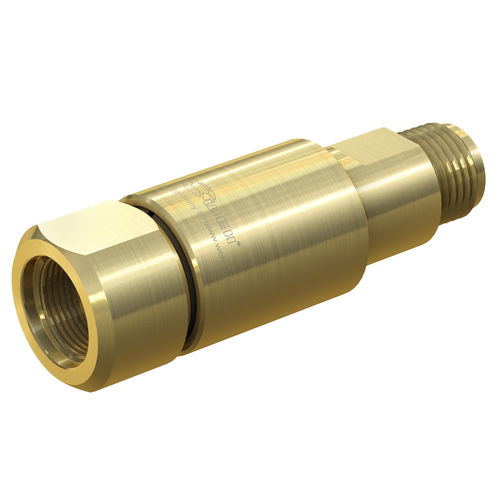 Racor giratorio para gas - WEH® TD1 - WEH GmbH Verbindungstechnik - de latón