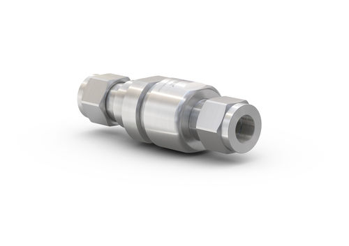 Válvula de retención para GNC - TVR1 CNG - WEH GmbH Verbindungstechnik - para estación de servicio / para coche / de acero inoxidable