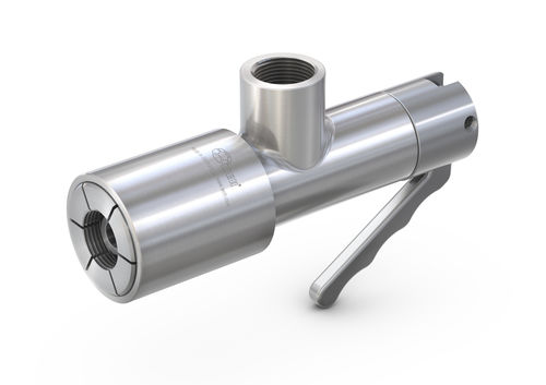 Racor neumático - WEH® TW18H  - WEH GmbH Verbindungstechnik - push-to-lock / de acero inoxidable / de alta presión