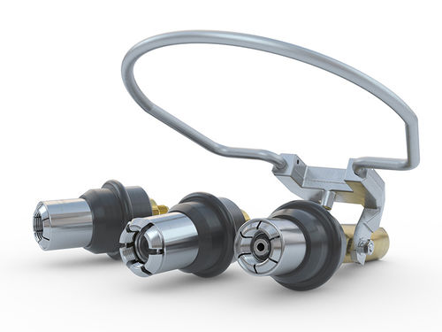 Racor neumático - WEH® TW52 - WEH GmbH Verbindungstechnik - push-to-lock / de acero inoxidable / para botella de gas