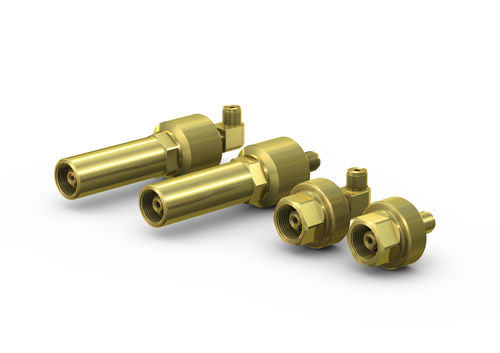 Racor neumático - WEH® TW67 - WEH GmbH Verbindungstechnik - de rosca / de llenado / para botella de gas