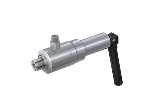 Racor neumático - WEH® TW17 - WEH GmbH Verbindungstechnik - push-to-lock / de acero inoxidable / con accionamiento manual