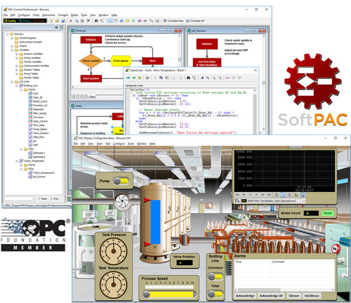 Software OPC - PACPROJECTPRO - Opto 22 - de supervisión / de automatización / de adquisición de datos