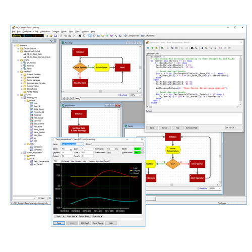 Software de programación - PACCONTROLBAS - Opto 22 - de supervisión / de adquisición de datos / de mando