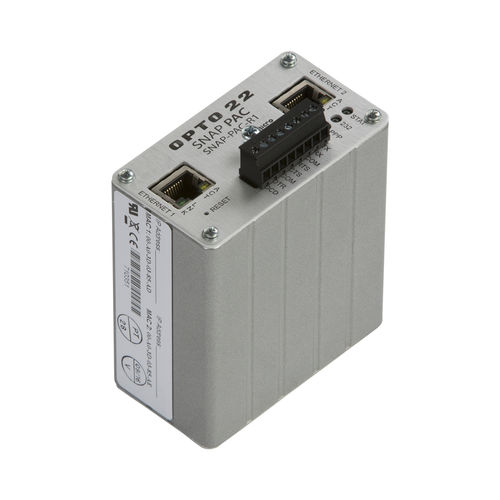 Controlador programable de automatización compacto - SNAP-PAC-R1 - Opto 22 - integrado / por red Ethernet / para dispositivo de control