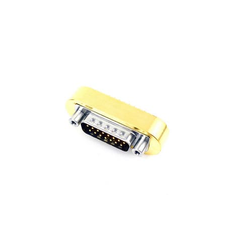 Conector de datos - 215-D15 - Allectra.com - D-sub / rectangular / macho