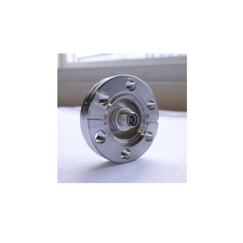 Pasamuros para cable coaxial - 242-SMAD50-C16 - Allectra.com - para cable de alta frecuencia / para brida / de vacío