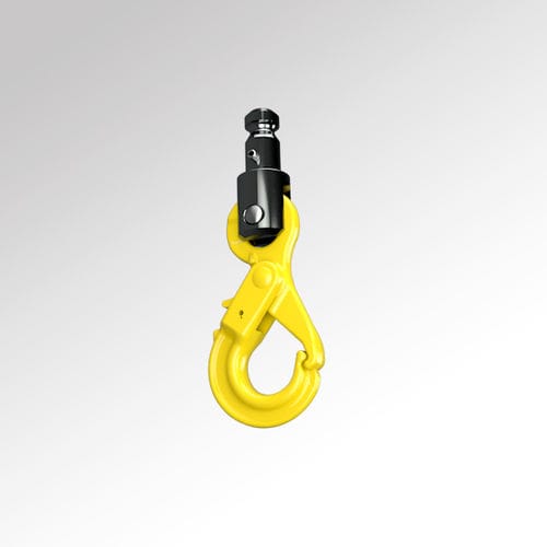 Gancho con de seguridad - Binar Handling AB - de elevación / articulado