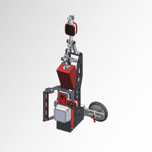 Elevador de ventosas para placa de vídrio - Ergo Glass™ 360° - Binar Handling AB - ajustable / neumático