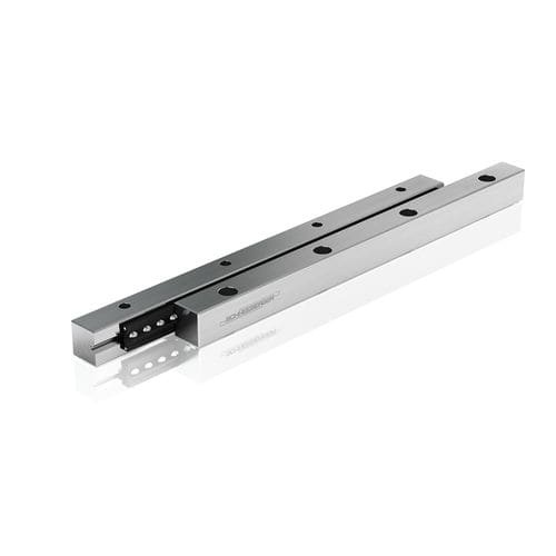 Guía lineal de patín - R series - SCHNEEBERGER AG Linear Technology - de rodillos cruzados / de bolas / de acero inoxidable