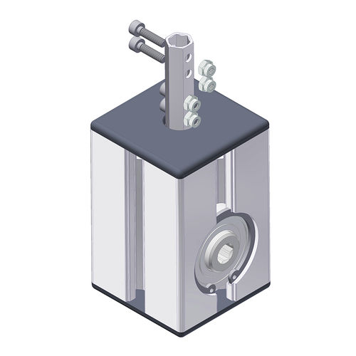Reductor de engranajes cónicos - 3875 - Ketterer - angular / 5 - 10 Nm / para pantalla de protección solar de gran tamaño