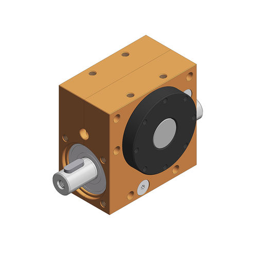 Reductor de tornillo sin fin - Ket-Motion 2020 DS - Ketterer - angular / 1 - 5 Nm / de alta precisión