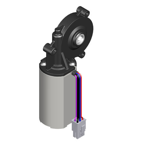 Motorreductor DC - 3133.48 series - Ketterer - de tornillo sin fin / angular