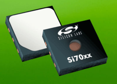 Sensor de temperatura de silicio - Si70xx series  - Silicon Laboratories - circuito integrado