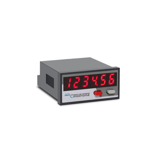 Indicador de posición - ZX020 - motrona - de 6 dígitos / con pantalla LED / de lectura directa