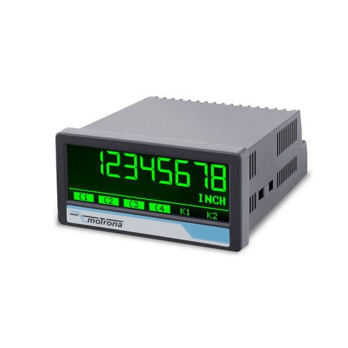Indicador ProfiNet - PN350 touchMATRIX&reg; - motrona - de proceso / de 7 segmentos / con pantalla táctil
