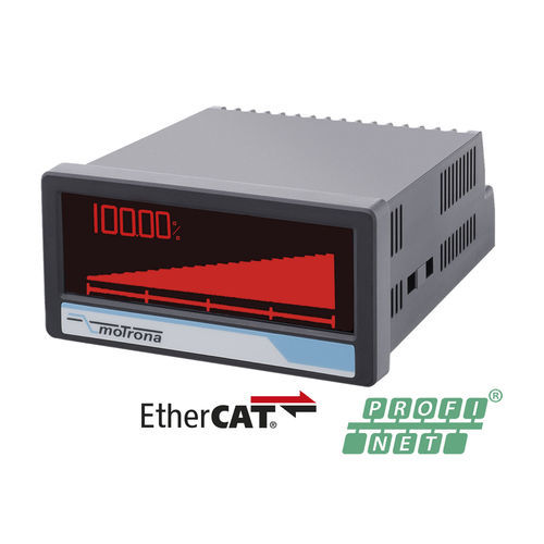 Indicador y controlador de bus de campo - touchMATRIX® - motrona - universal / de proceso / de frecuencia