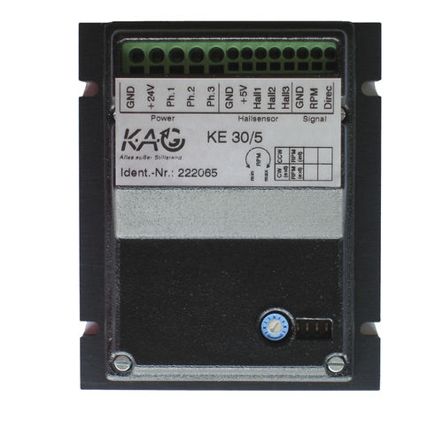 Controlador de velocidad DC - KE30/5 - Kählig Antriebstechnik GmbH - de 4 cuadrantes / potenciométrico / digital