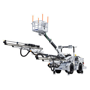 Perforadora jumbo para túnel - JTH2100A - Furukawa Rock Drill - de dos brazos