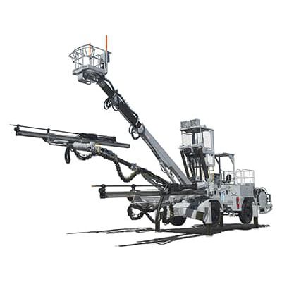 Perforadora jumbo para túnel - JTH2100R - Furukawa Rock Drill - de dos brazos