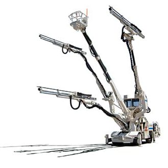Perforadora jumbo para túnel - T３RW - Furukawa Rock Drill - de tres brazos