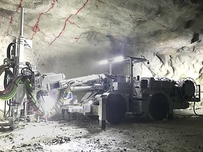 Perforadora multifunción - JTH2100A-F - Furukawa Rock Drill - con ruedas / DTH / hidráulica