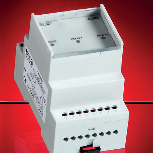 Amplificador de señal - ALN2 series - AECO - para sensor / de dos canales / en riel DIN