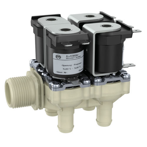 Electroválvula servo asistido - 01.010.415 - A. u. K. Müller - de 2/2 vías / NC / para agua potable